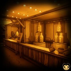 Bendy and the Ink Machine - Quietly stalking through the depths, don't let  them see you! Tag your screenshots with #BendySafari ! #BATIM