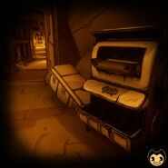 The Ink Maker from the cavern, posted by Bendy on Twitter.