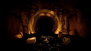 The Bendy cutout as seen in the Chapter 5 production trailer.