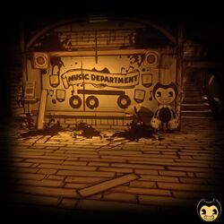 Bendy and the Ink Machine - Quietly stalking through the depths, don't let  them see you! Tag your screenshots with #BendySafari ! #BATIM