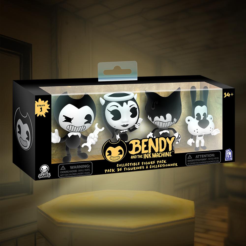 Game INK Bendy Sammy Boris the Wolf Characters Vinyl Figure Model Toys for  Children