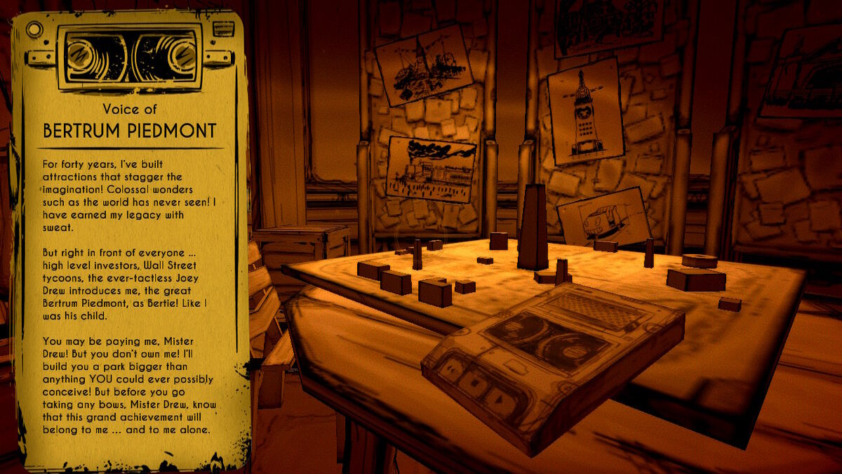 Download Explore the twisted world of Bendy and the Ink Machine