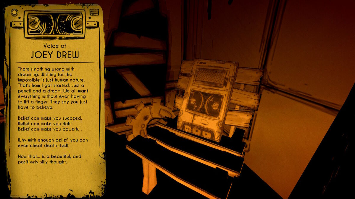 Bendy and the Ink Machine - Quietly stalking through the depths, don't let  them see you! Tag your screenshots with #BendySafari ! #BATIM