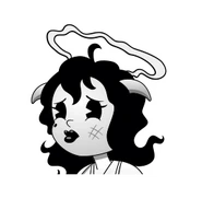 Иконка Ангела Алисы при получении урона.