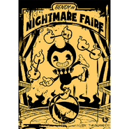 Bendy from the poster for "Nightmare Faire".