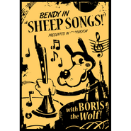 Boris from his "Sheep Songs!" poster, seen from Chapter 1 and onward.