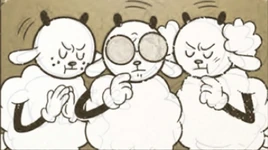 Пушистая троица