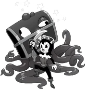 Иконка на экране победы в финальном акте (если в качестве персонажа для игры была выбрана Алиса).