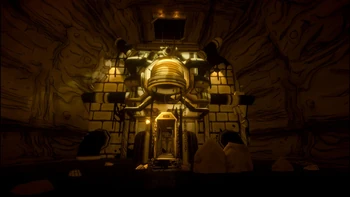 Giant Ink Machine Entrance | Bendy Wiki | Fandom