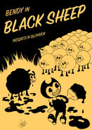 Bendy in the "Black Sheep" poster, created by one of the fanart contest winners for the Bendy series' future, HerrisonDeCheminee.