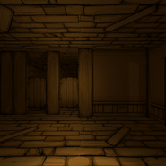 An unused version of the bathroom with nothing in it