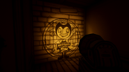 The Wandering Sin From a room connected to vents where Ink Bendy appears.