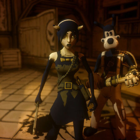 bendy and the ink machine tom action figure