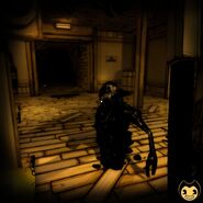 Another screenshot of the beta Searcher from the sacrifice room, uploaded by Bendy from Twitter.