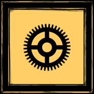 Знак шестерёнки.