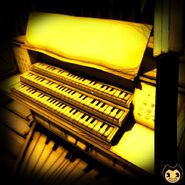 The official screenshot of the organ's keyboard.