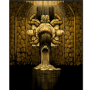 An artwork for the giant Ink Machine lair location