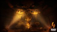 The statue of Bendy seen in the first teaser for Chapter 4.