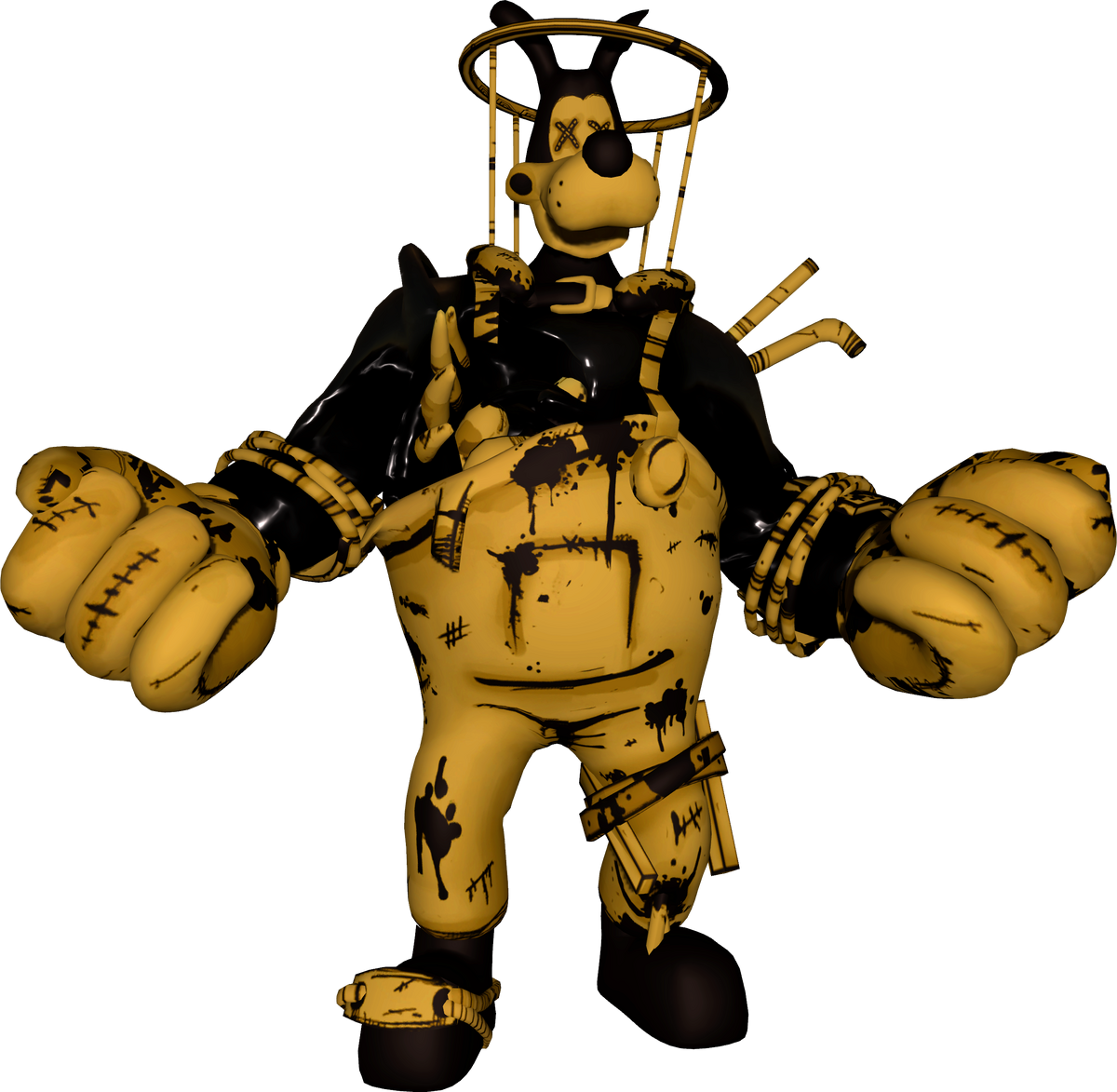 Bendy And The Ink Machine Action Figure (Boris)