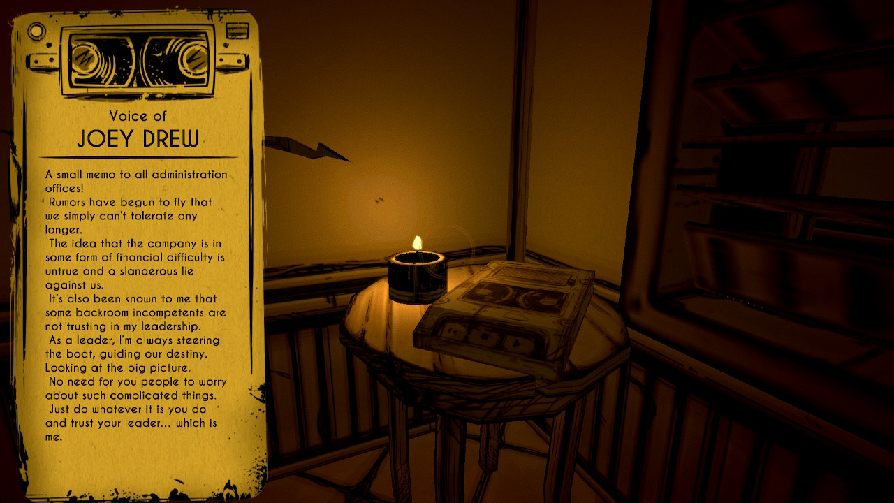 SmackNPie on X: BIGGEST revelation in Bendy's history (not really, if  you've read the books that is) It's 1972, years after Joey Drew Studios  bankruptcy, Nathan Arch, Joey's longtime friend, bought all