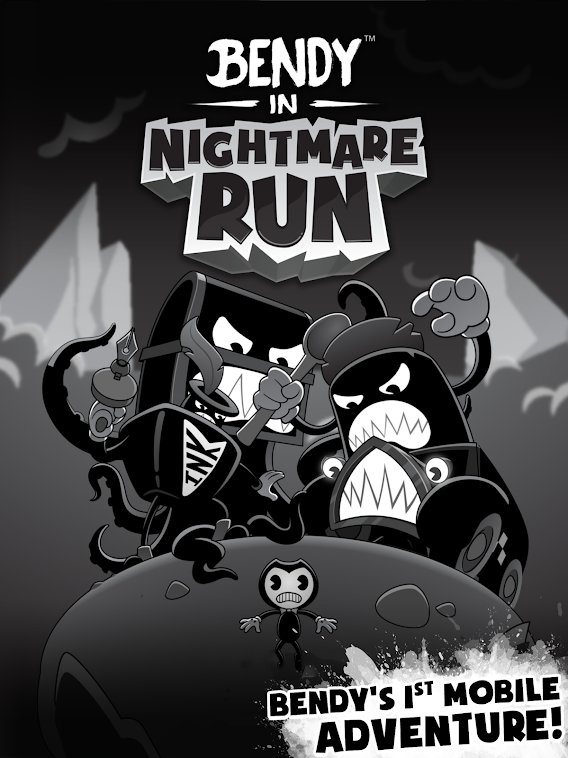 Bendy in Nightmare Run - All Bosses 