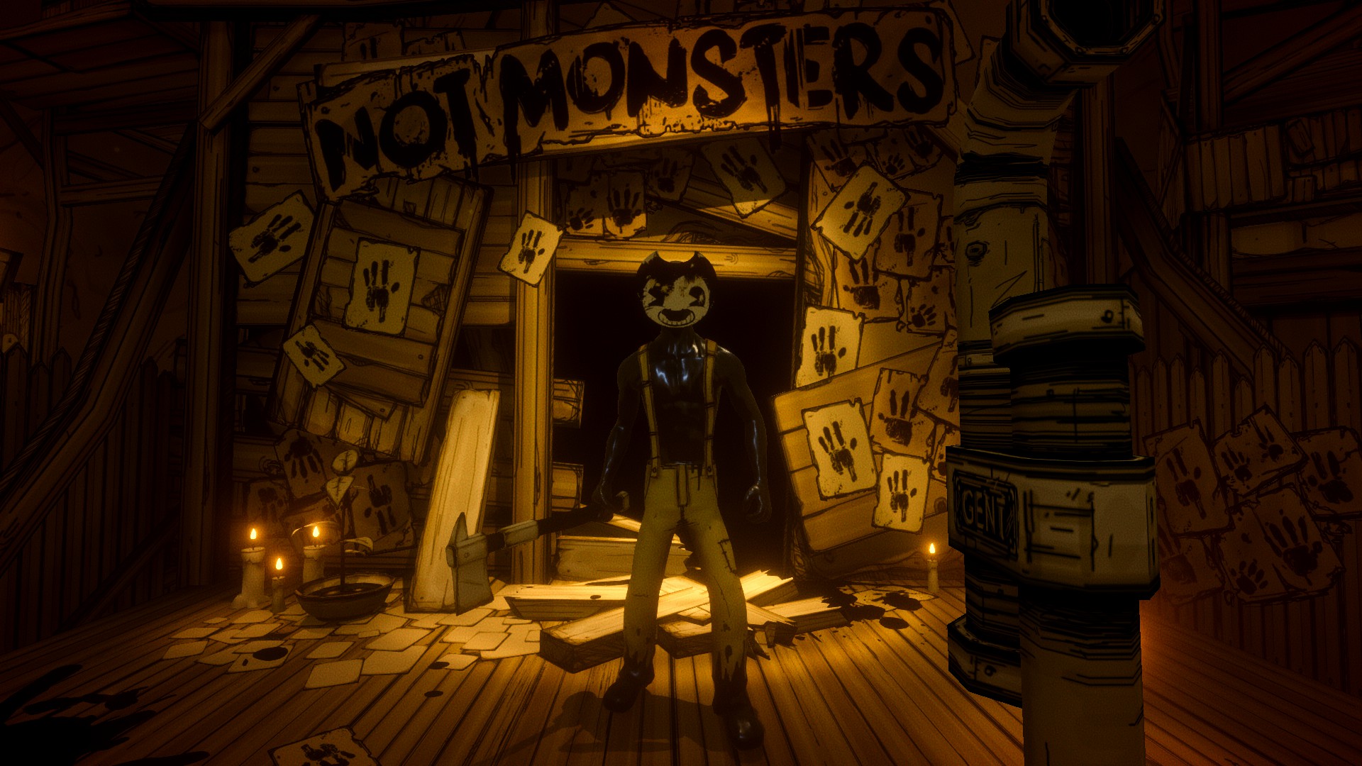 daily bendy and the ink machine facts on X: In batim sammy is one of the  only characters that doesnt kill anyone in the game. The only character he  attempts to hurt