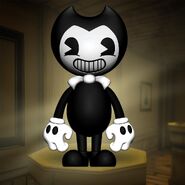 White version of Bendy's vinyl.