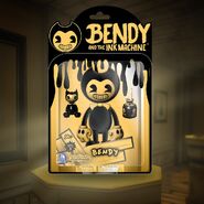 Yellow Bendy's figure.