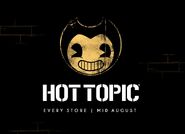 Голова Бенди на объявлении магазина Hot Topic