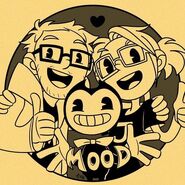 Bendy with Mike and Jillian Mood made by TimetheHobo, and used for Mike's Twitter avatar.