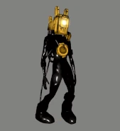 Получает урон от выстрелов из автомата Томми.