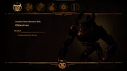 Beast Bendy visto desde el menu de pausa