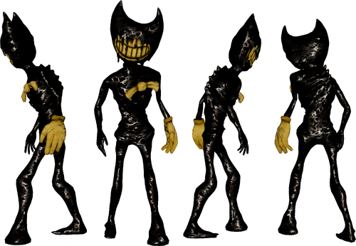 Making Bendy and the Ink Machine characters 