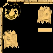 Текстура старого Сэмми в «Bendy and the Ink Machine».