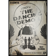 Bendy in the "The Dancing Demon" poster at Joey's apartment.