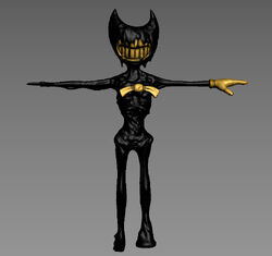 Mobile - Bendy in Nightmare Run - Gaskette - The Models Resource