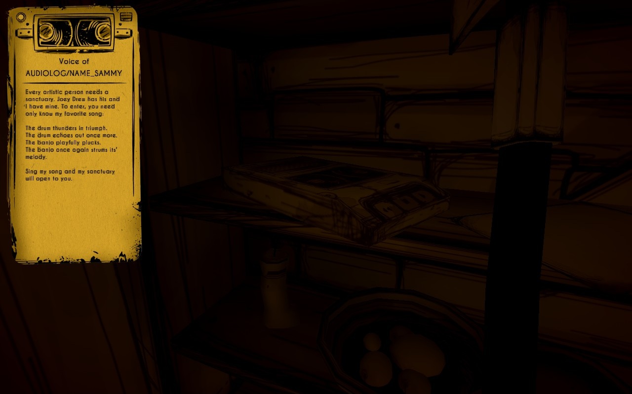 bendy and the ink machine chapter 2 wallys closet bendy and the ink machine chapter 2 wallys closet