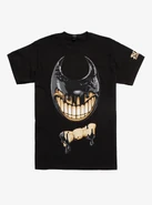 The shirt showing the model.