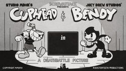 Bendy and Cuphead crossover (+ Stan and Butters)