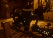 Вид на огромного искателя.