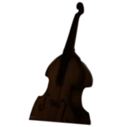 Скрипка в главном меню выбора второй главы (старая версия).