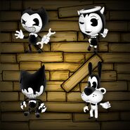 Bendy's collectible figurine.