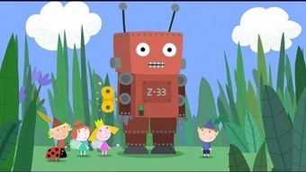 ben and holly toy robot