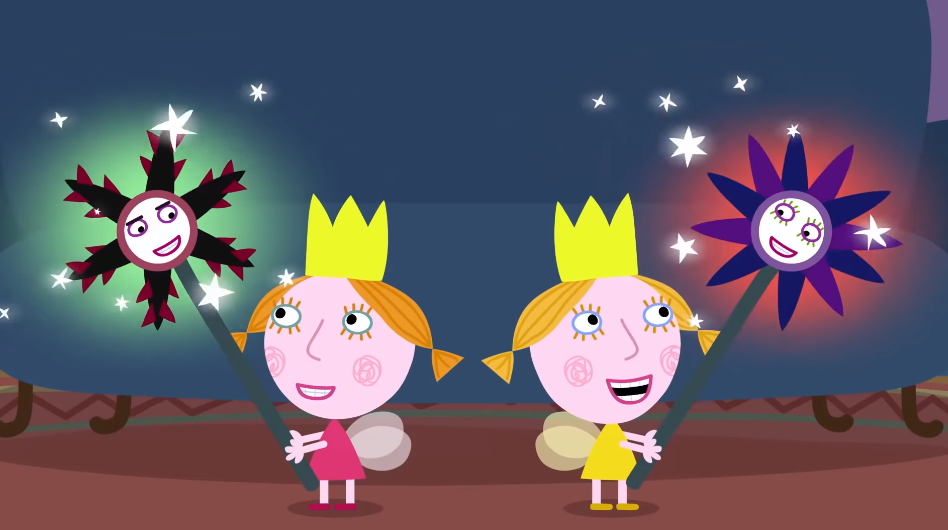 Daisy and Poppy Go Bananas Ben & Holly's Little Kingdom Wiki Fandom