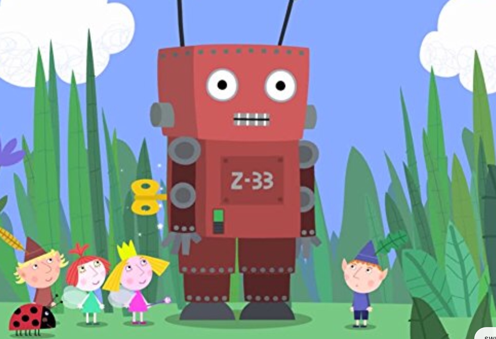 robot ben and holly