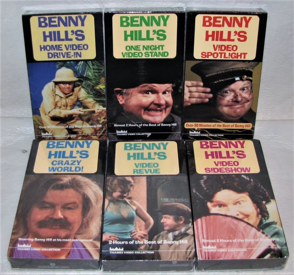 The Benny Hill Show on VHS/DVD | The Benny Hill Show Wikia | Fandom 