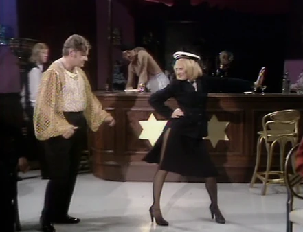 Samantha and Benny Hill