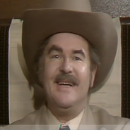 Dennis Weaver as Sam McCloud in Murder on the Oregon Express