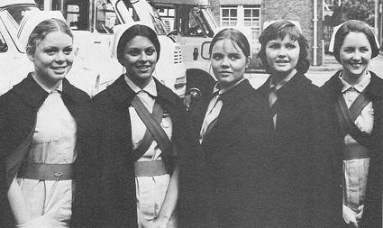 Julie Dawn Cole, Karan and the cast of "Angels"