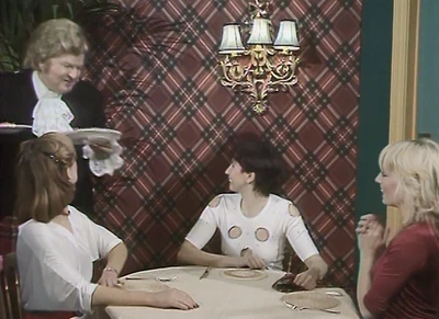 Anne Easton, Andee Cromarty and Debi Gaye with Benny